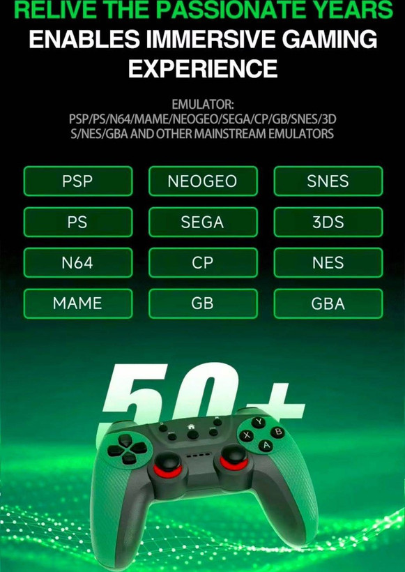 کنسول بازی M22 Ultra Game X2| بیش از 50 هزاربازی PSP /PS1 دو دسته بیسیم