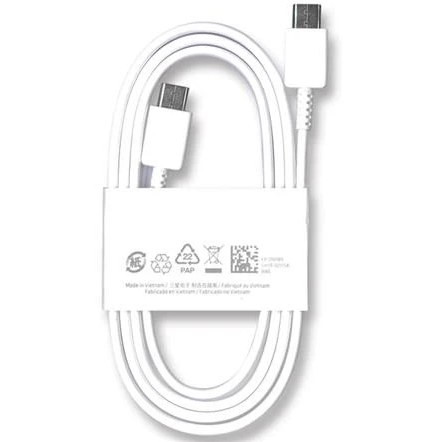 کابل شارژ 25 وات دو سر تایپ سی اصلی سرکارتنی Samsung Galaxy M36