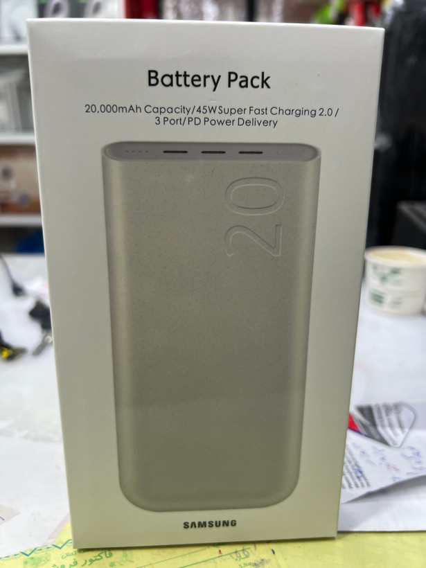 پاور بانک 45 وات سامسونگ مدل EB-P4520 ظرفیت 20000 میلیآمپر ساعت