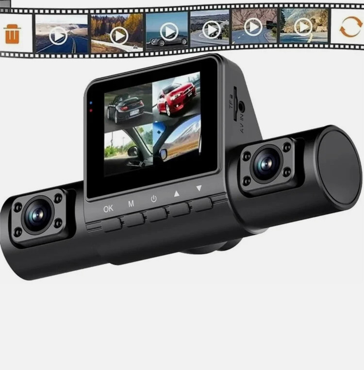 دوربینثبت وقایع خودرو چند لنزه Full HD 1080P