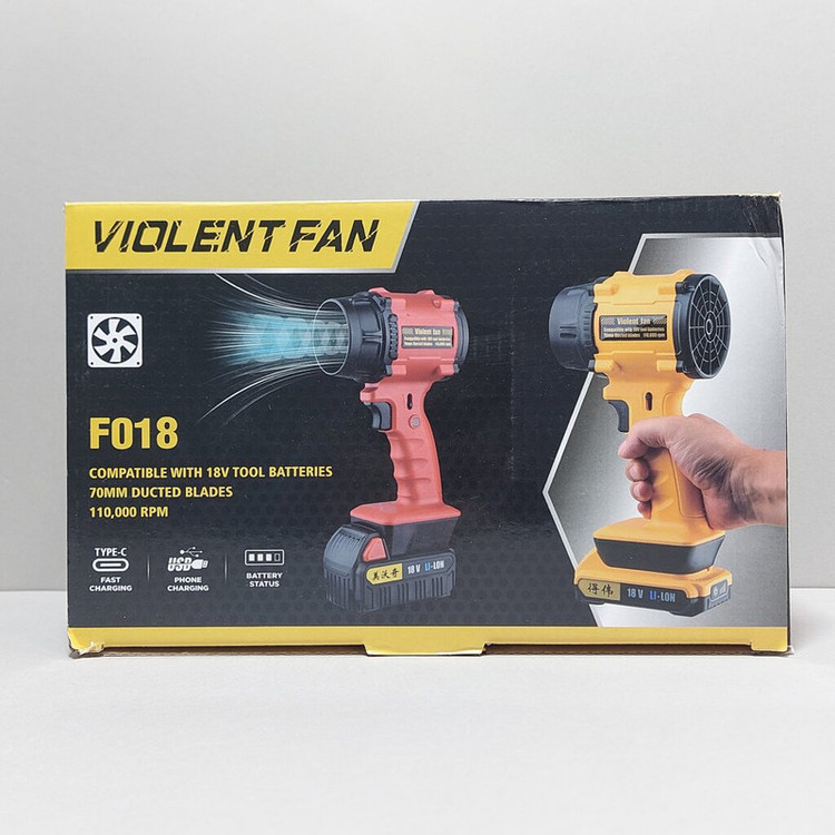 جت فن شارژی ویولنت مدل F018 با موتور ۱۱۰ هزار دور