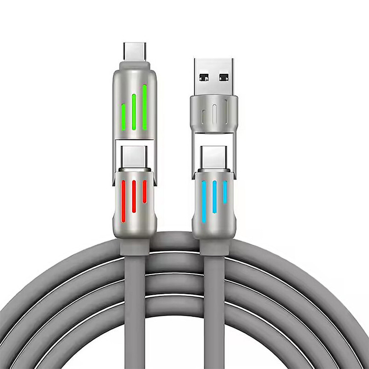 کابل 4 در 1 چیتا Cheetah CA-10 | توان 205W + نور Rainbow