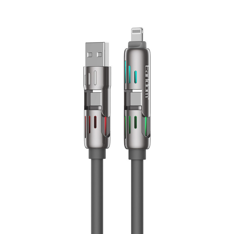 کابل 4 در 1 چیتا Cheetah CA-10 | توان 205W + نور Rainbow