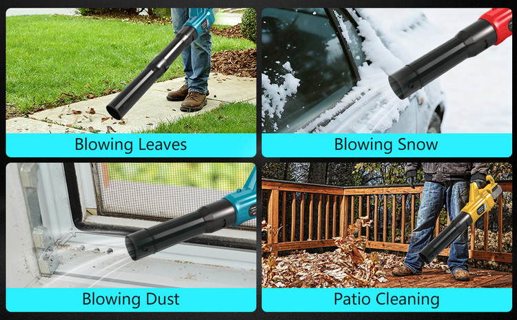 دمنده و جاروبرقی شارژی دوکاره BLUE FIRE | Air Blower + Vacuum Cleaner