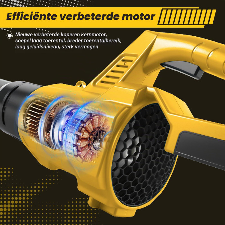 دمنده و جاروبرقی شارژی دوکاره BLUE FIRE | Air Blower + Vacuum Cleaner