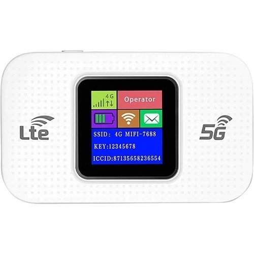 مودم جیبی 4G LTE مدل GS19 | مودم سیم‌کارتی قابل حمل با Wi-Fi و باتری قابل تعویض