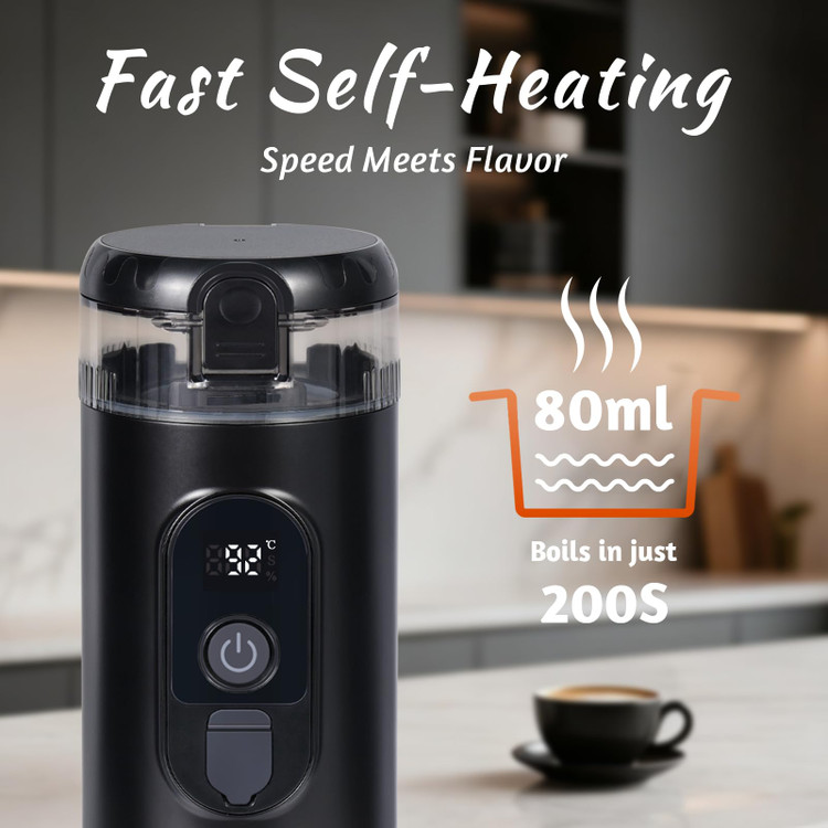 اسپرسو ساز شارژی قابل حمل مدل PORTABLE ESPRESSO MACHINE JY-001BX