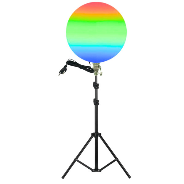 سافت لایت RGB مدل GS-330 همراه پایه نگهدارنده و هولدر موبایل مخصوص تولید محتوا