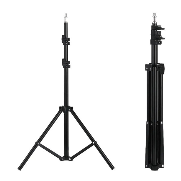 سافت لایت RGB مدل GS-330 همراه پایه نگهدارنده و هولدر موبایل مخصوص تولید محتوا